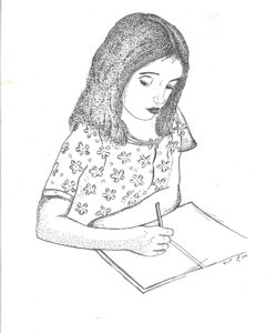 Girl-journaling