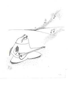 Playing-a-instrument