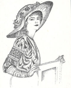 Woman-in-a-hat
